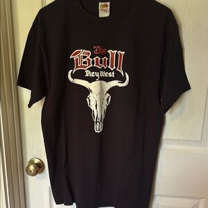 Key West The Bull Black T-Shirt